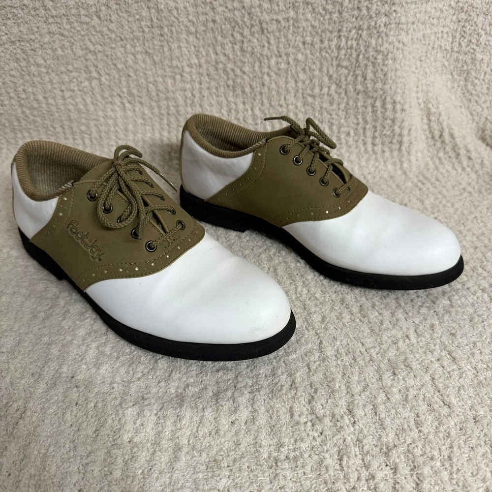 FootJoy GreenJoys Golf Shoes Saddle Oxfords Womens Size 7N Narrow